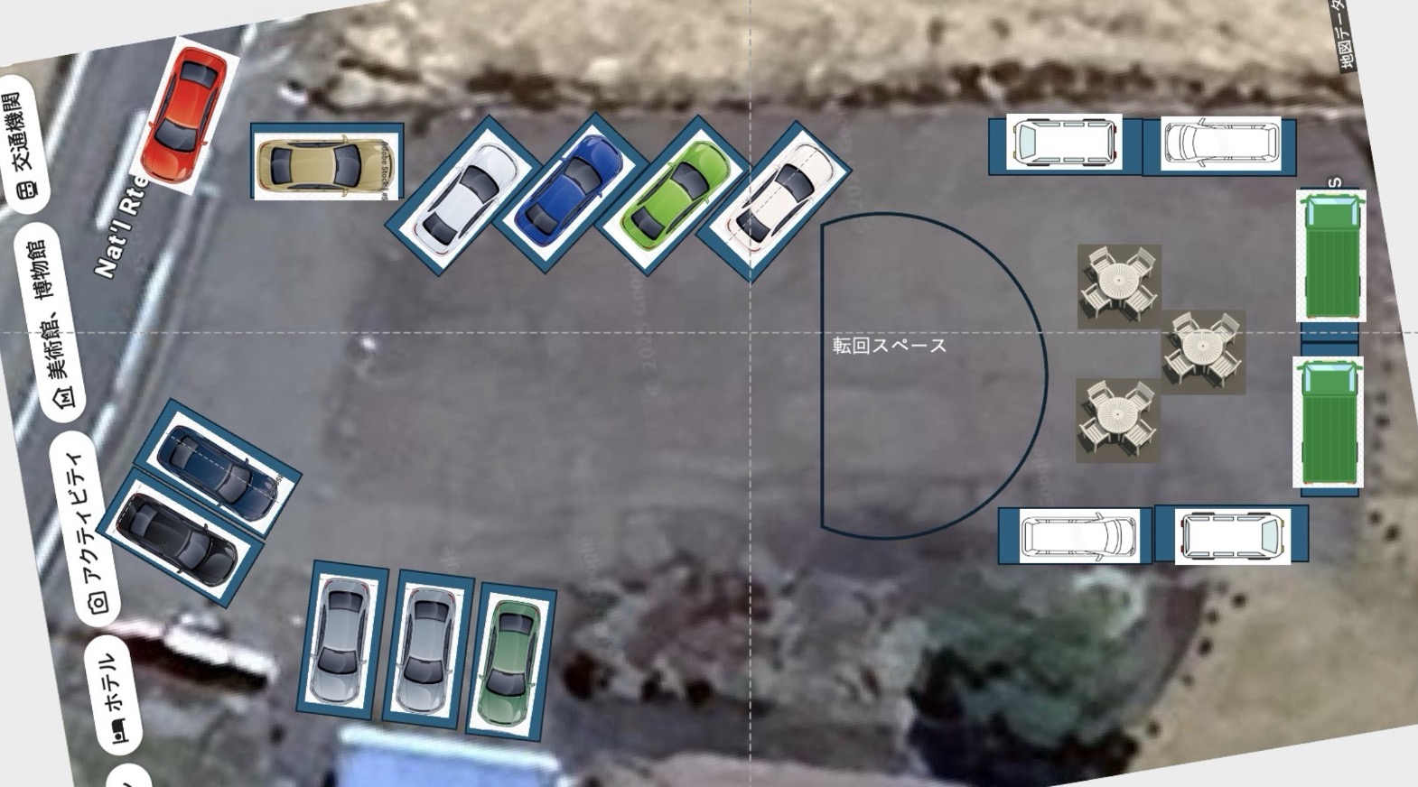 施設レイアウト図